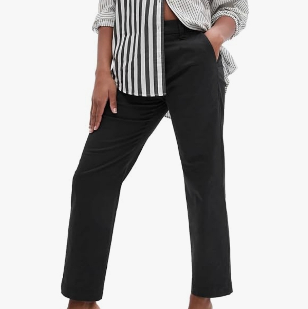Gap girlfriend khaki 14 capri cropped